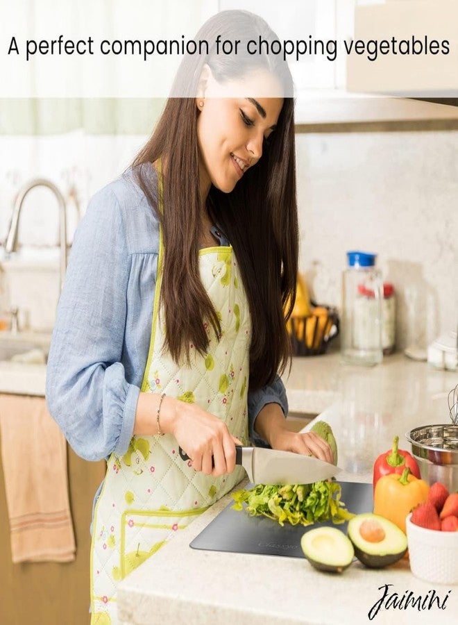 Jaimini Stainless Steel Chopping Board for Kitchen | Heavy-Duty Steel Cutting Board | Rust-Free, Food Grade, Hygienic (Small) - Image 4